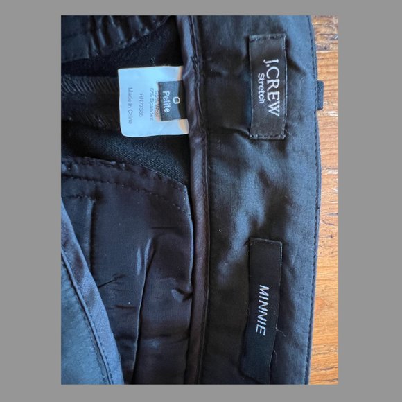 J. Crew 'Minnie' Wool Blend Stretch Pant - Picture 4 of 4